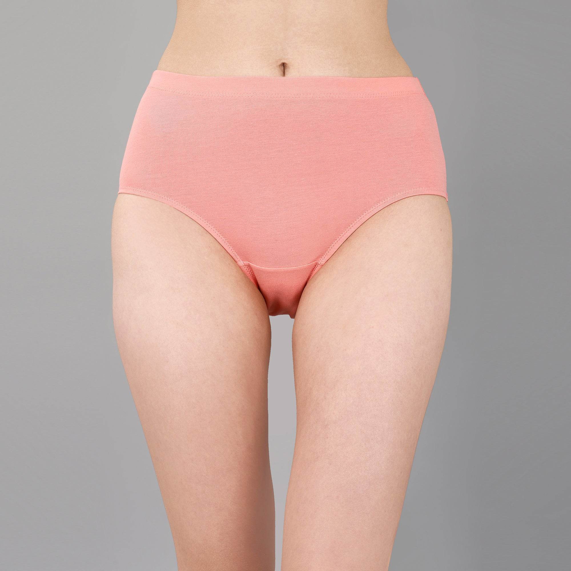 Luxurious High Waist Full Coverage Cotton Briefs - 3 Pack | Ultimate Comfort & Style