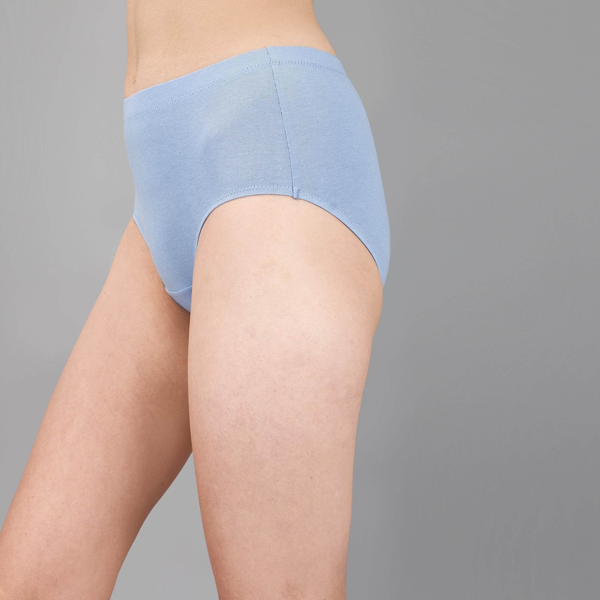 Luxurious High Waist Full Coverage Cotton Briefs - 3 Pack | Ultimate Comfort & Style