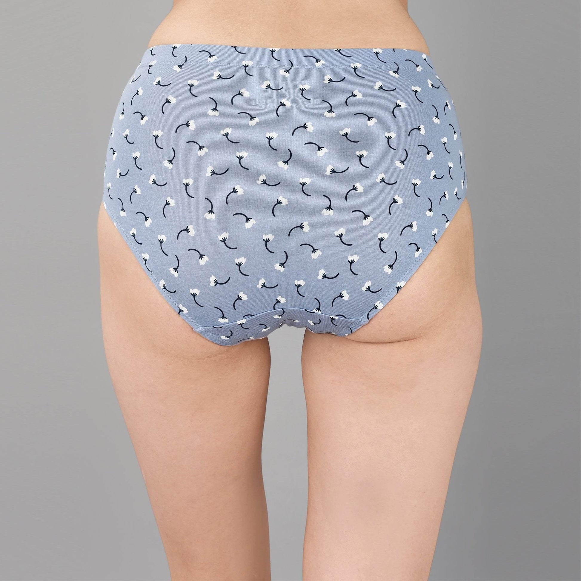 Luxurious High Waist Full Coverage Cotton Briefs - Pack of 3 - Ultimate Comfort & Style