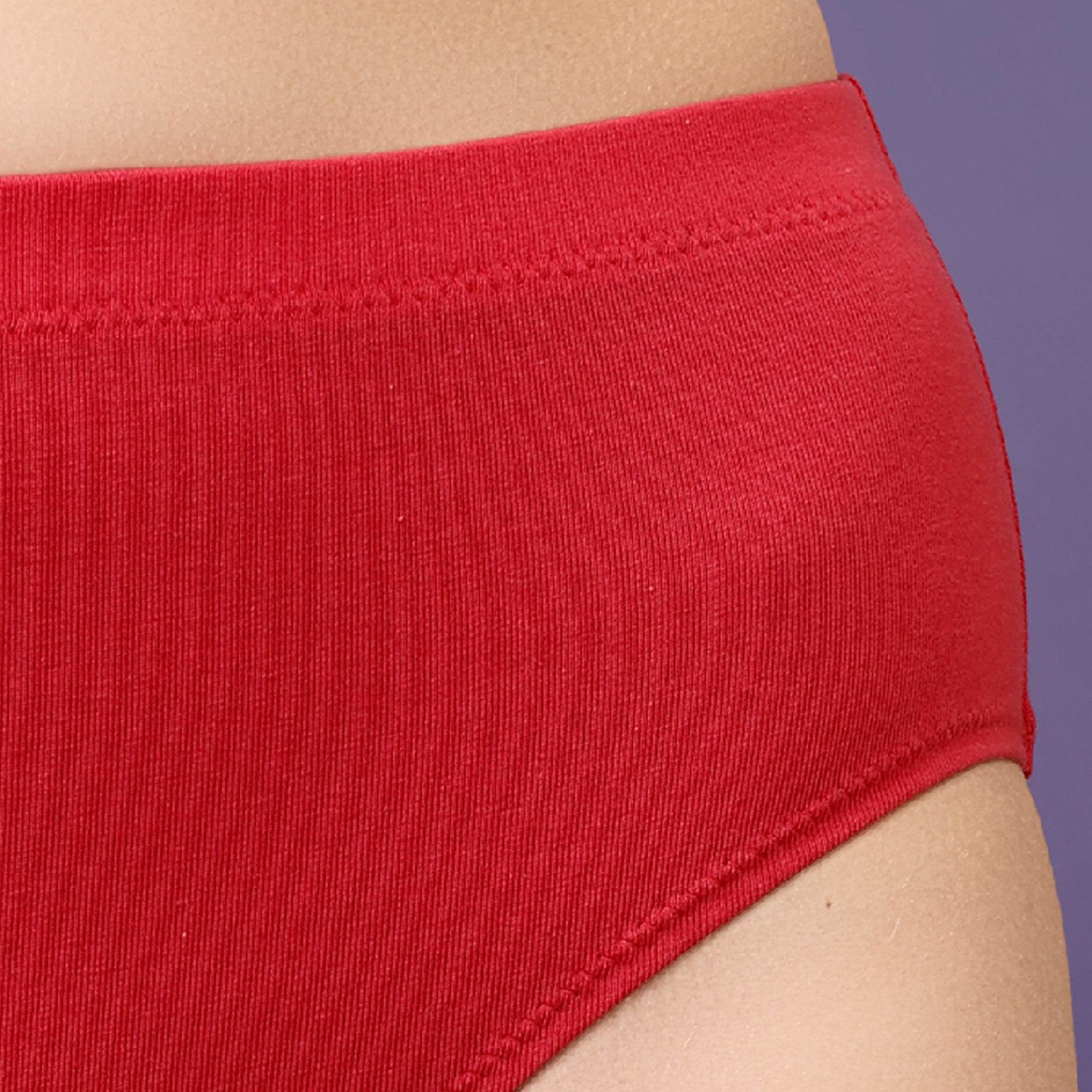 Comfortable High Rise Full Coverage Cotton Stretch Hipster Panty (Pack of 3) - Perfect Fit & Style