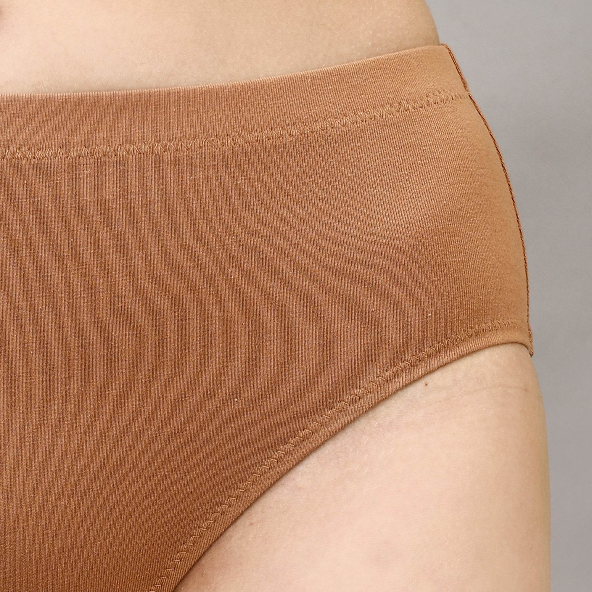 Comfortable High Rise Full Coverage Cotton Stretch Hipster Panty (Pack of 3) - Perfect Fit & Style