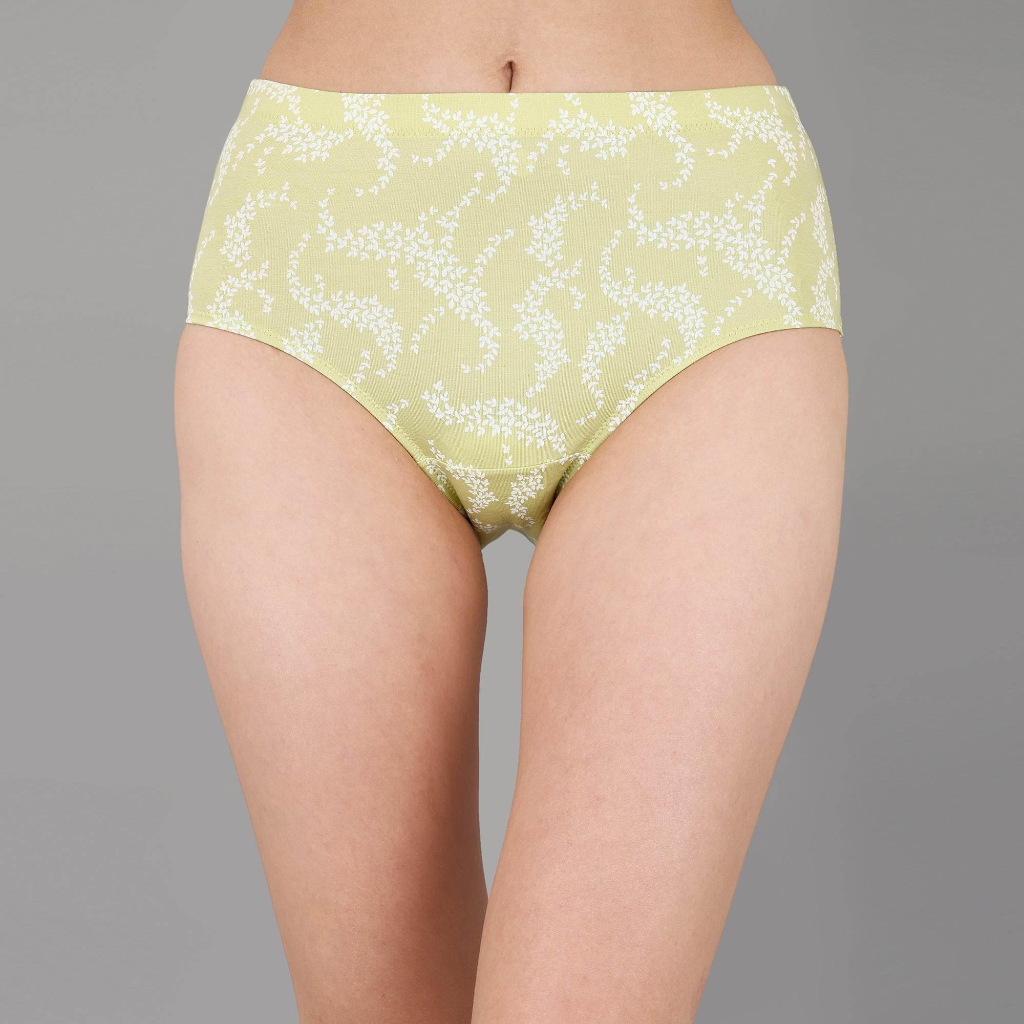 Luxurious High Waist Full Coverage Cotton Briefs - Pack of 3 - Ultimate Comfort & Style