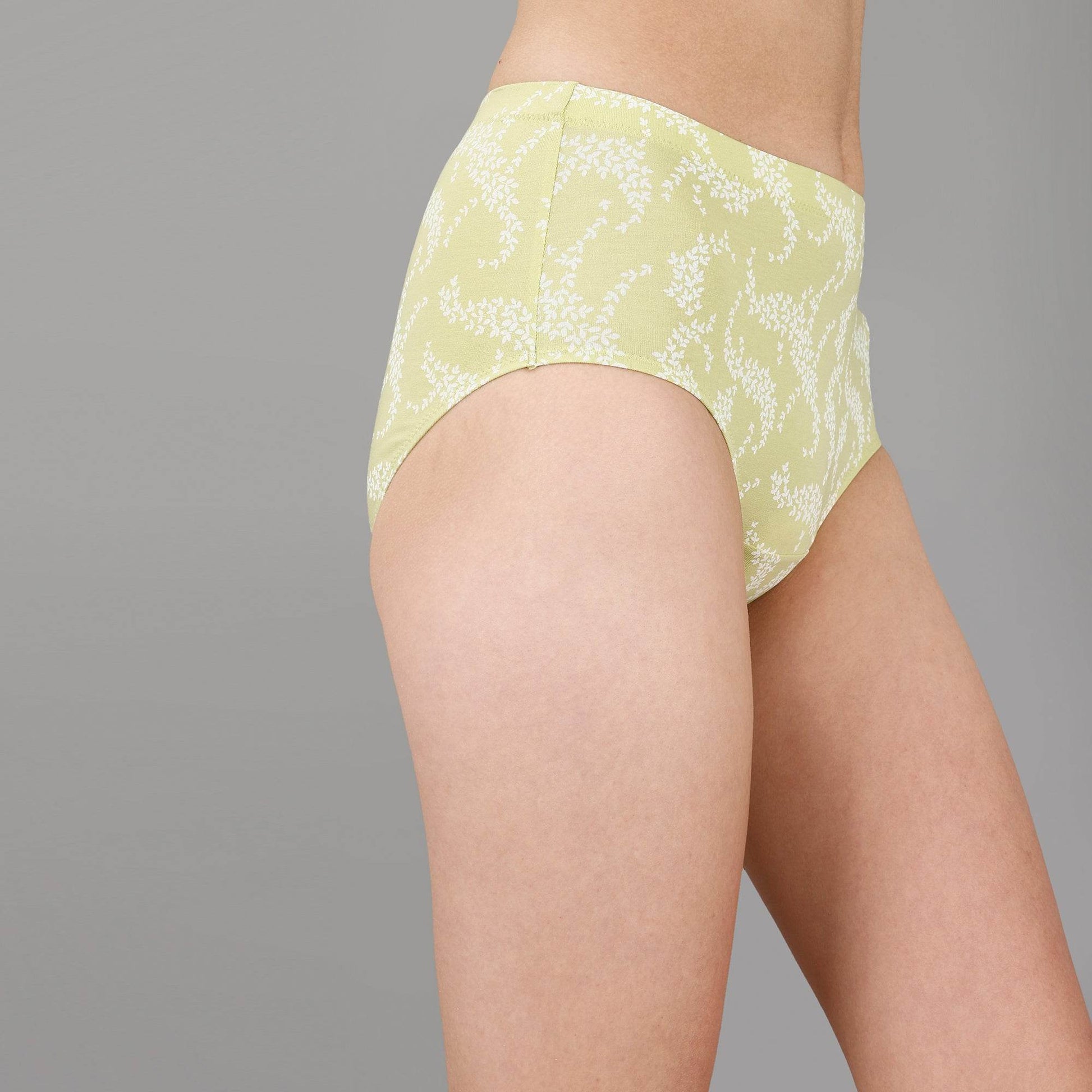 Luxurious High Waist Full Coverage Cotton Briefs - Pack of 3 - Ultimate Comfort & Style