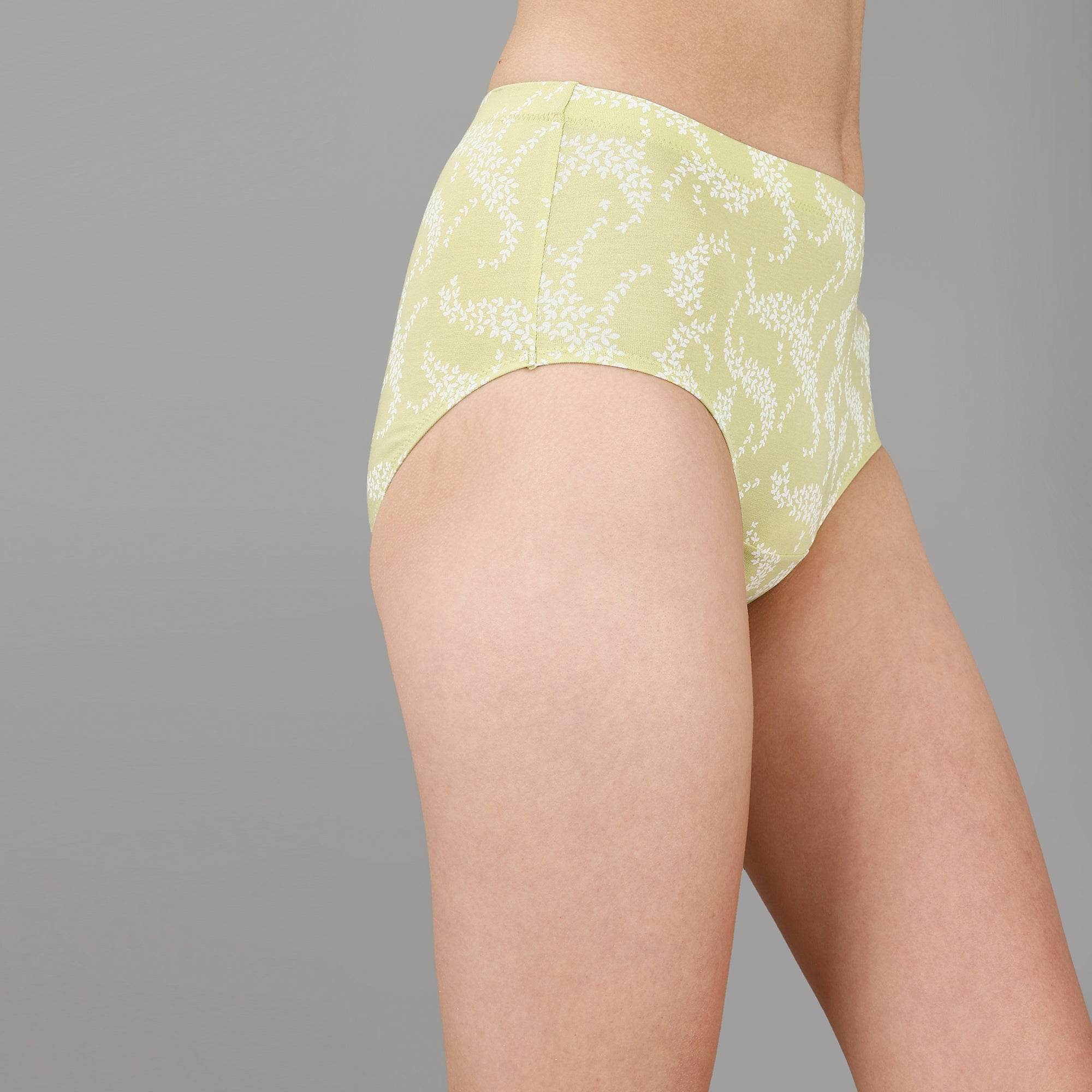 Luxurious High Waist Full Coverage Cotton Briefs - Pack of 3 - Ultimate Comfort & Style