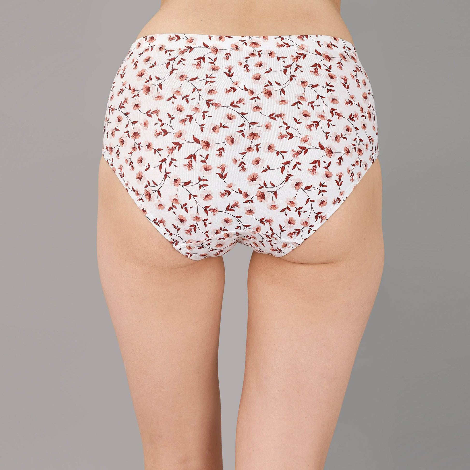 Luxurious High Waist Full Coverage Cotton Briefs - Pack of 3 - Ultimate Comfort & Style