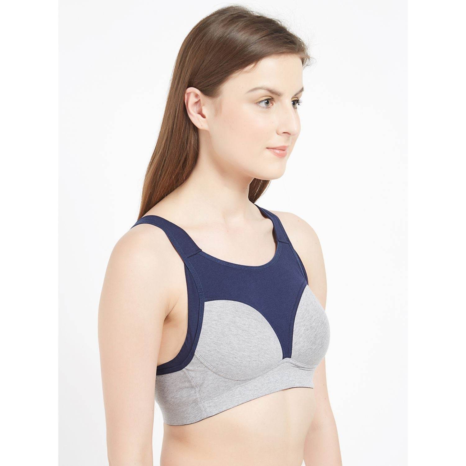 SOIE Extreme Coverage High Impact Sports Bra: Non-Wired, Lightly Padded, Racerback Design for Ultimate Support