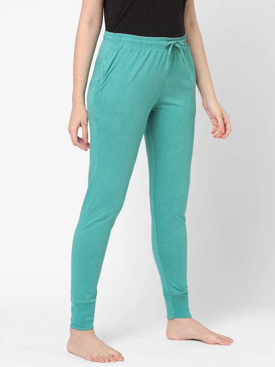 Inner Sense Women Mid-Rise Lounge Joggers