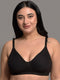 Plus Size Printed Full Coverage Anti Odour Everyday Bra With Anti Microbial