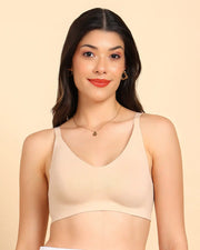 Tweens Non-Padded Cotton Spandex Invisi-Fit Bra (SKIN)