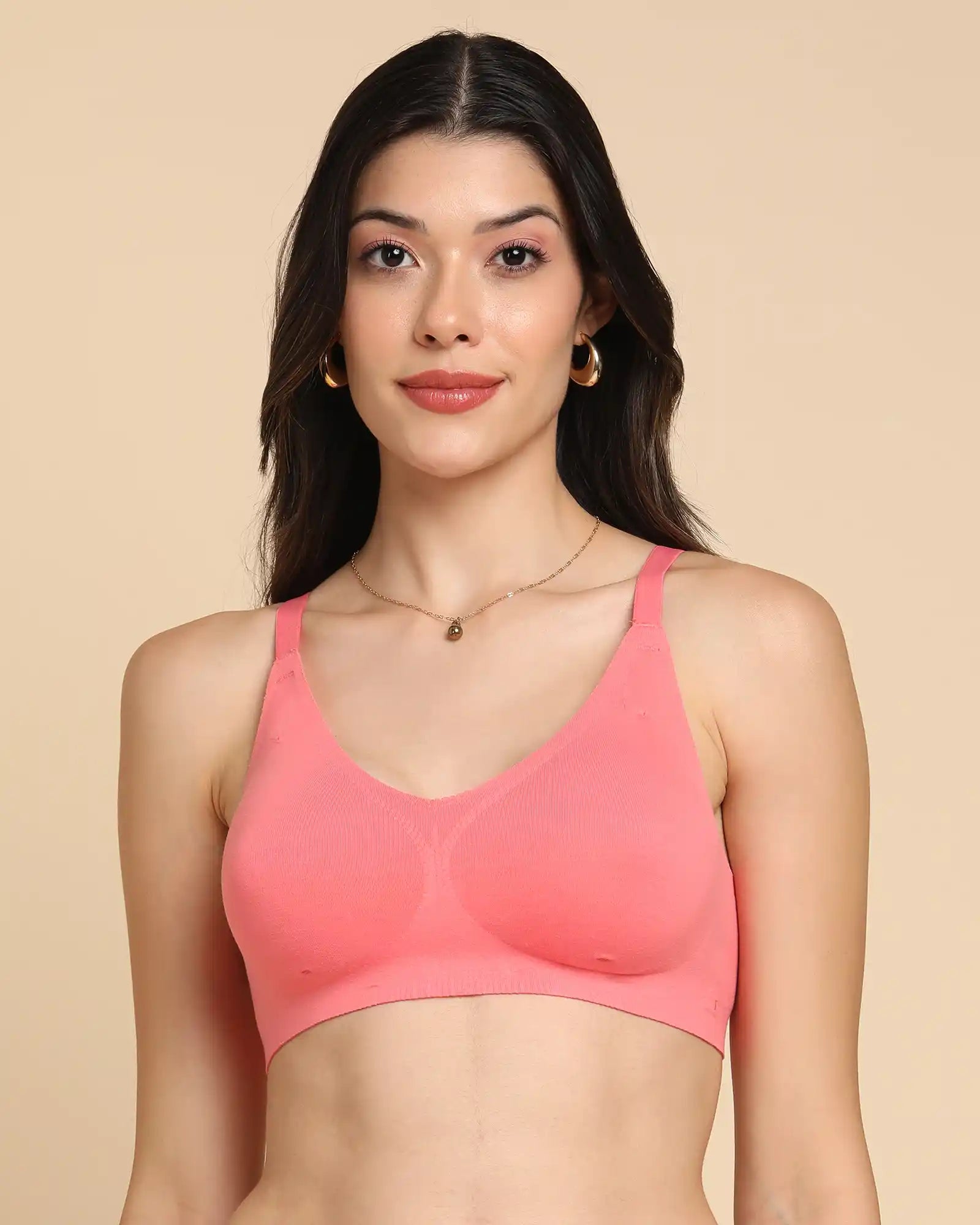 Tweens Invisi-Fit Cotton fabric Lightly Padded Bra (TW-938-1PC)