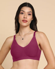 Tweens Invisi-Fit Cotton fabric Lightly Padded Bra (TW-938-1PC)