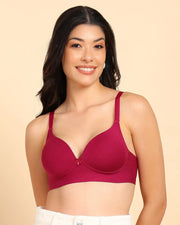 Tweens Invisi-Fit Cotton Bonded Seamless Maximiser Bra (TW-SB-97015)