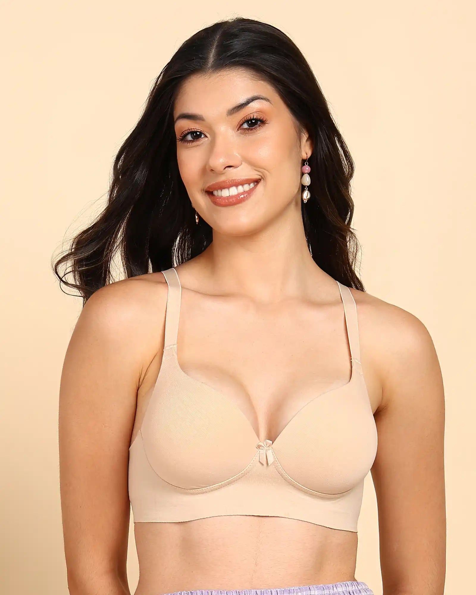 Tweens Invisi-Fit Cotton Bonded Seamless Maximiser Bra (TW-SB-97015)