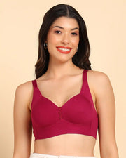 Tweens Invisi-Fit Lightly Padded Cotton Bonded Seamless Minimiser ((TW-SB-9203)