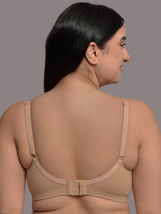 Inner Sense Plus Size Full Coverage Everyday Bra with Anti Microbial & Anti Odour