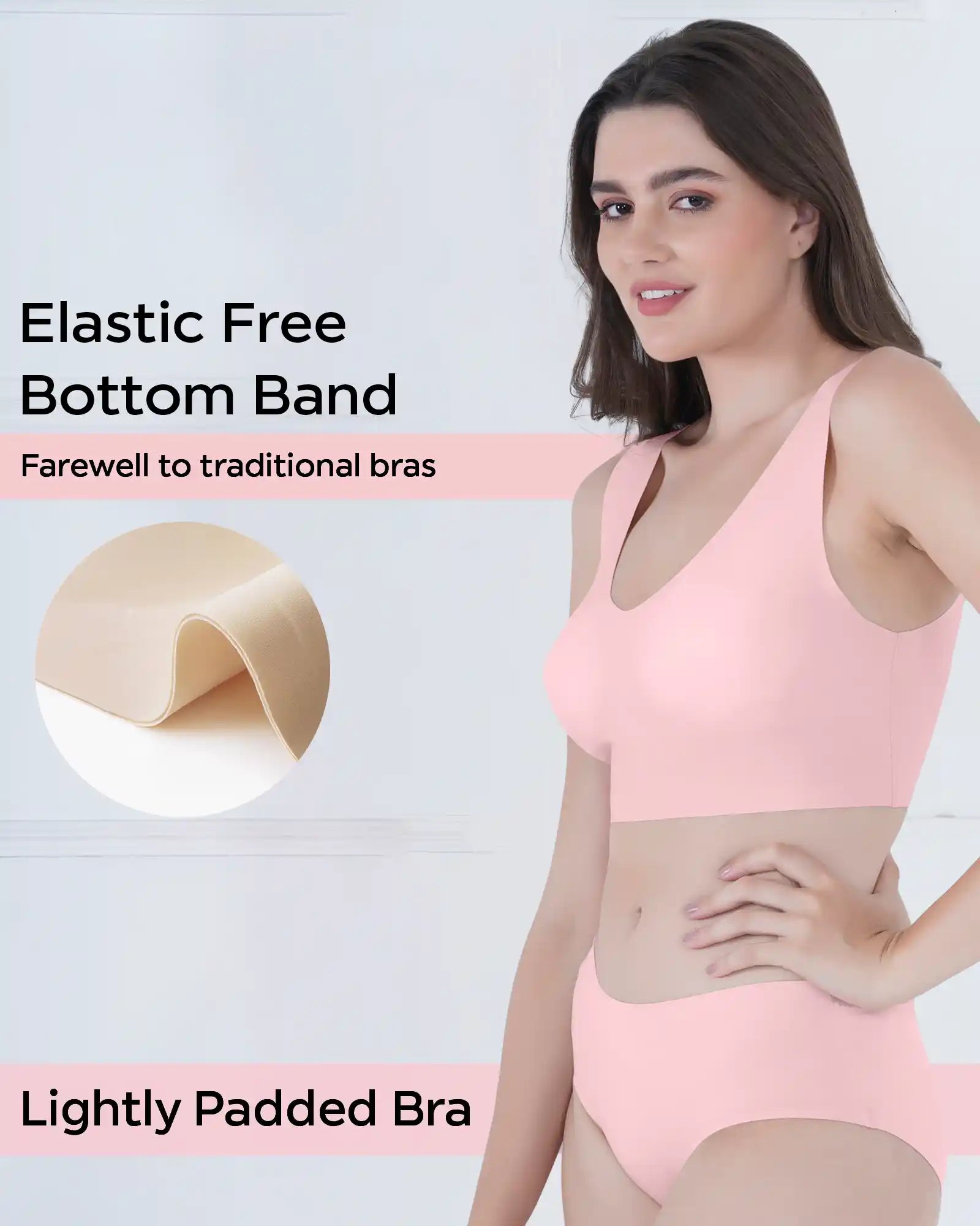 Tweens Lightly Padded Flexi-Bra and Panty Set (TW-88&25)