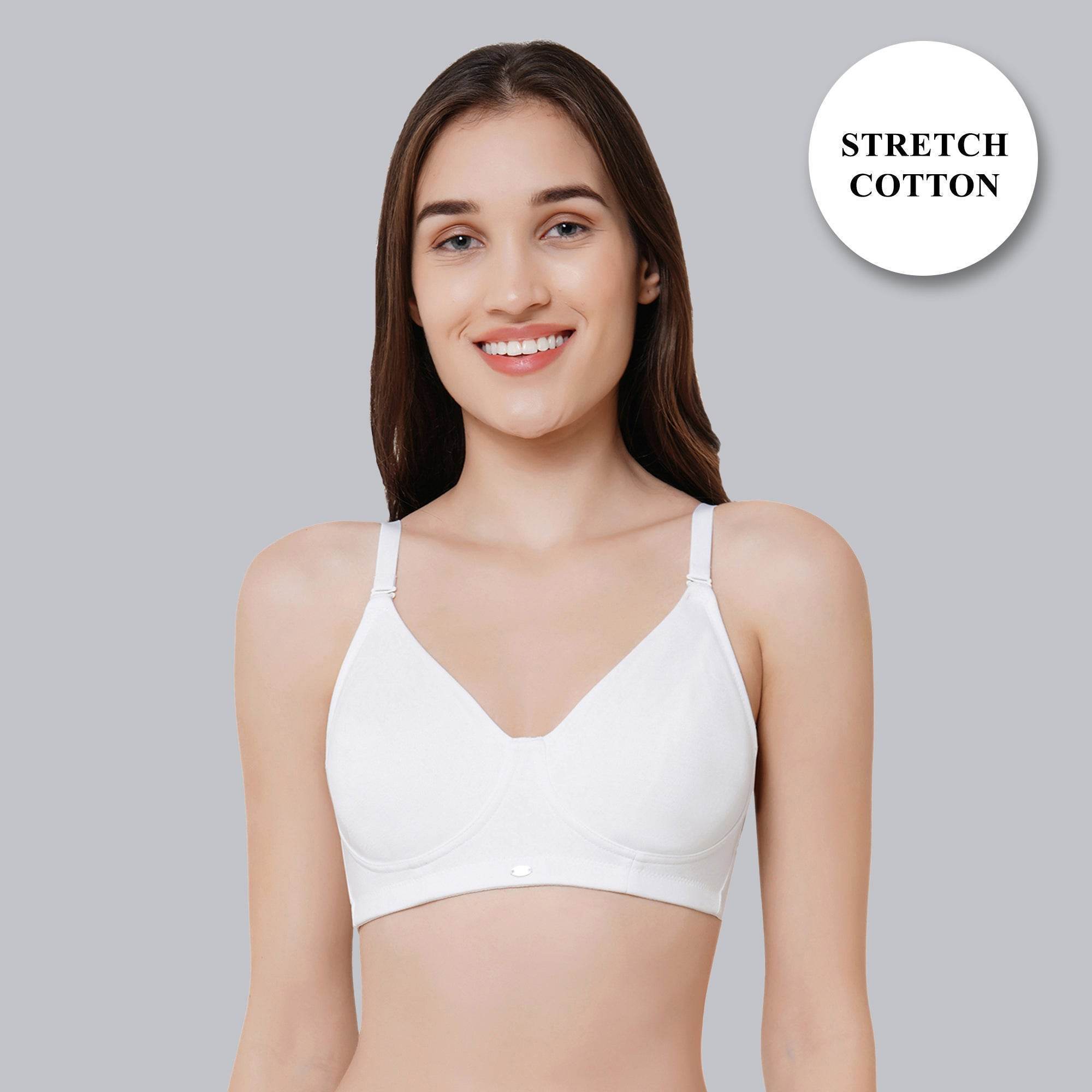 Experience Ultimate Comfort: Non-Padded, Non-Wired Full Coverage T-Shirt Bra for All-Day Wear