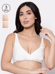 Inner Sense Organic Cotton Antimicrobial Sleeping/Feeding Bra