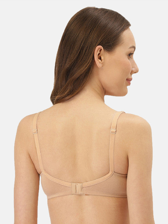 Inner Sense Pack of 2 Solid Non-Wired Non Padded T-shirt Bra