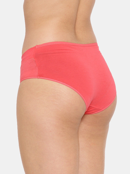 Inner Sense women Organic Cotton Sustainable Antimicrobial V band Panty (Pack of 2)