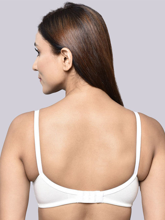 Inner Sense Full Coverage Antimicrobial Laced T-shirt Bra