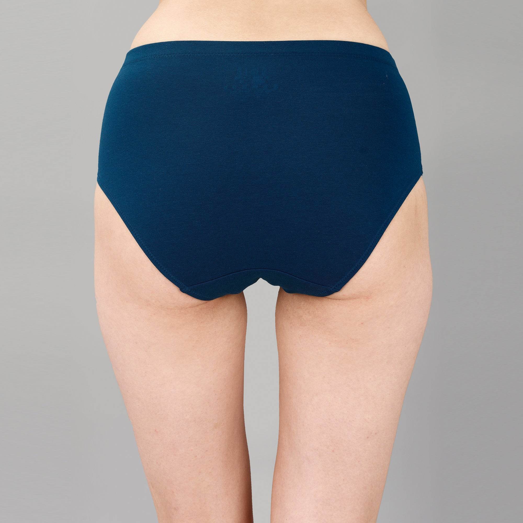 Luxurious High Waist Full Coverage Cotton Briefs (Pack of 3) - Ultimate Comfort & Style