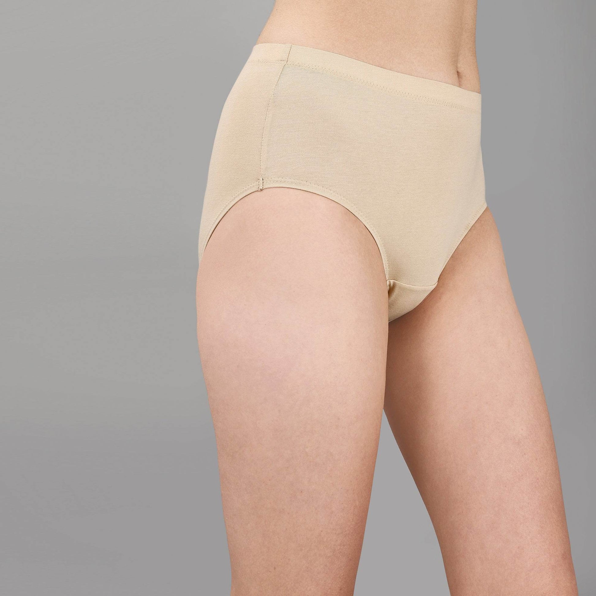 Luxurious High Waist Full Coverage Cotton Briefs - 3 Pack | Ultimate Comfort & Style