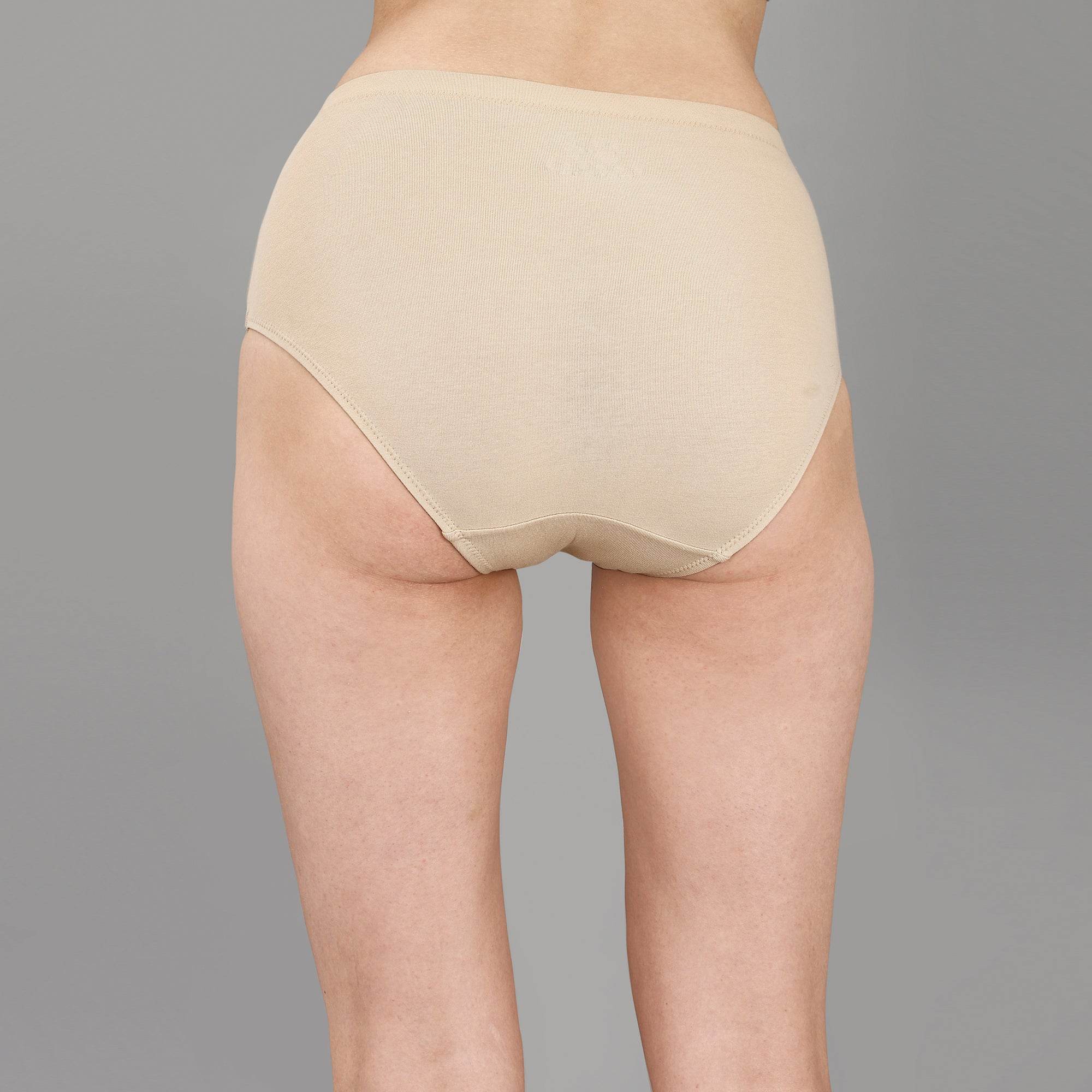 Luxurious High Waist Full Coverage Cotton Briefs - 3 Pack | Ultimate Comfort & Style