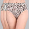 Luxurious High Waist Full Coverage Printed Stretch Cotton Briefs - 3 Pack