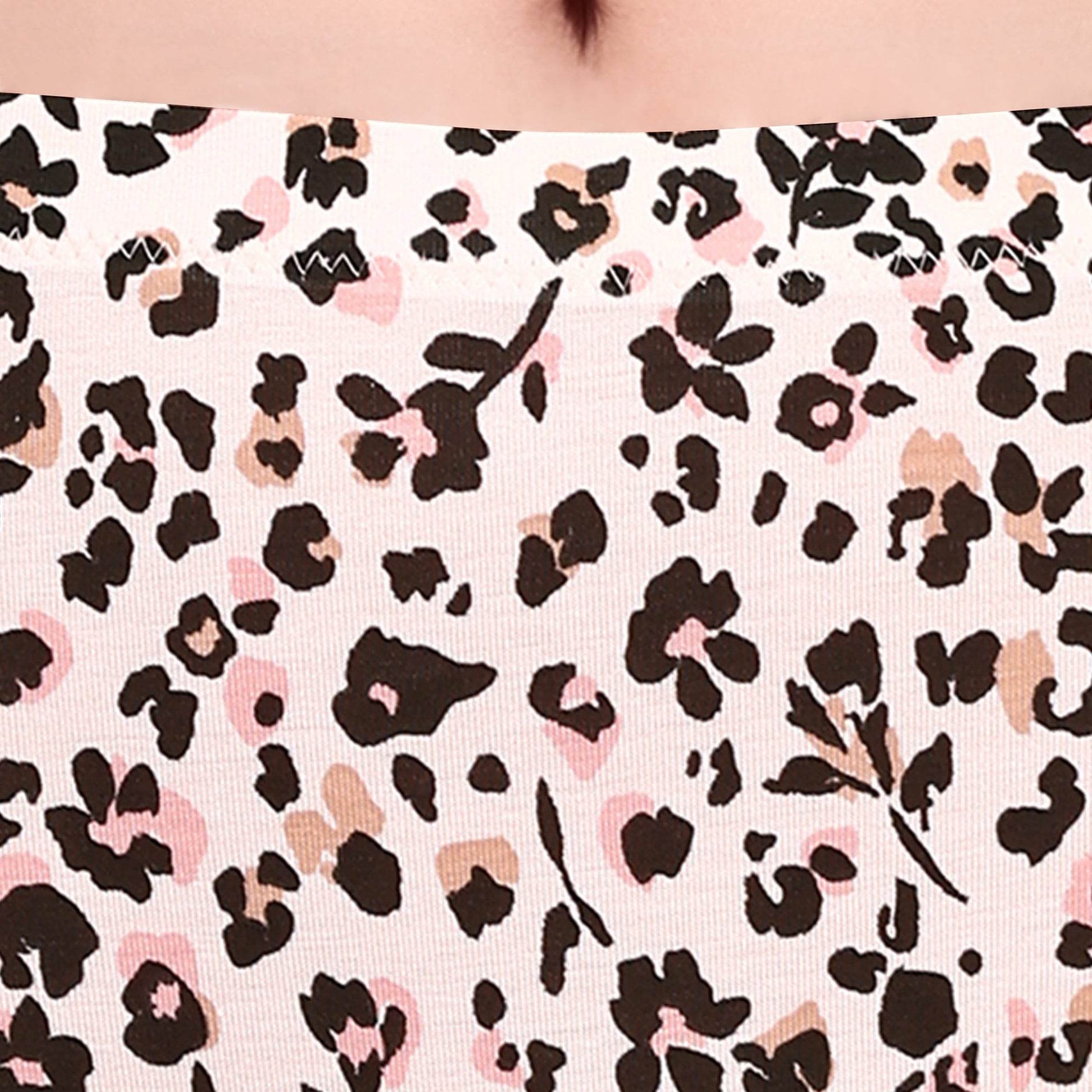 3-Pack High-Rise Full Coverage Printed Stretch Cotton Hipster Panties - Ultimate Comfort & Style