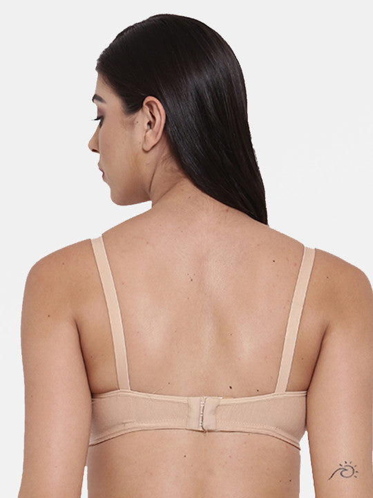 Pack of 2 Cream-Coloured & Nude-Coloured Solid Non Padded Maternity Bra