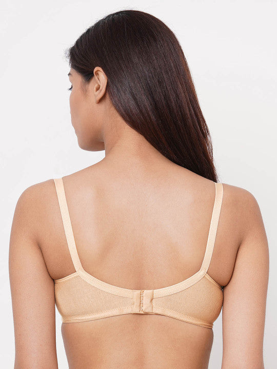 Inner Sense Pack of 2 Beige Solid Sustainable Maternity Bras