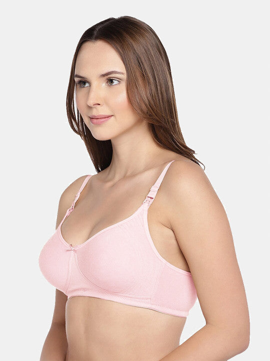 Inner Sense Pack Of 2 Solid Non-Wired Non Padded Maternity Bra IMB005A_5B