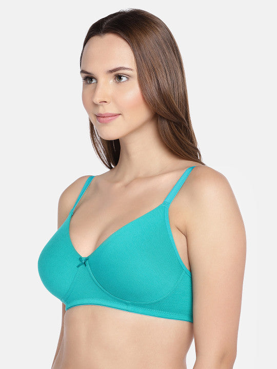 Inner Sense Organic Cotton Antimicrobial Seamless Everyday Bra