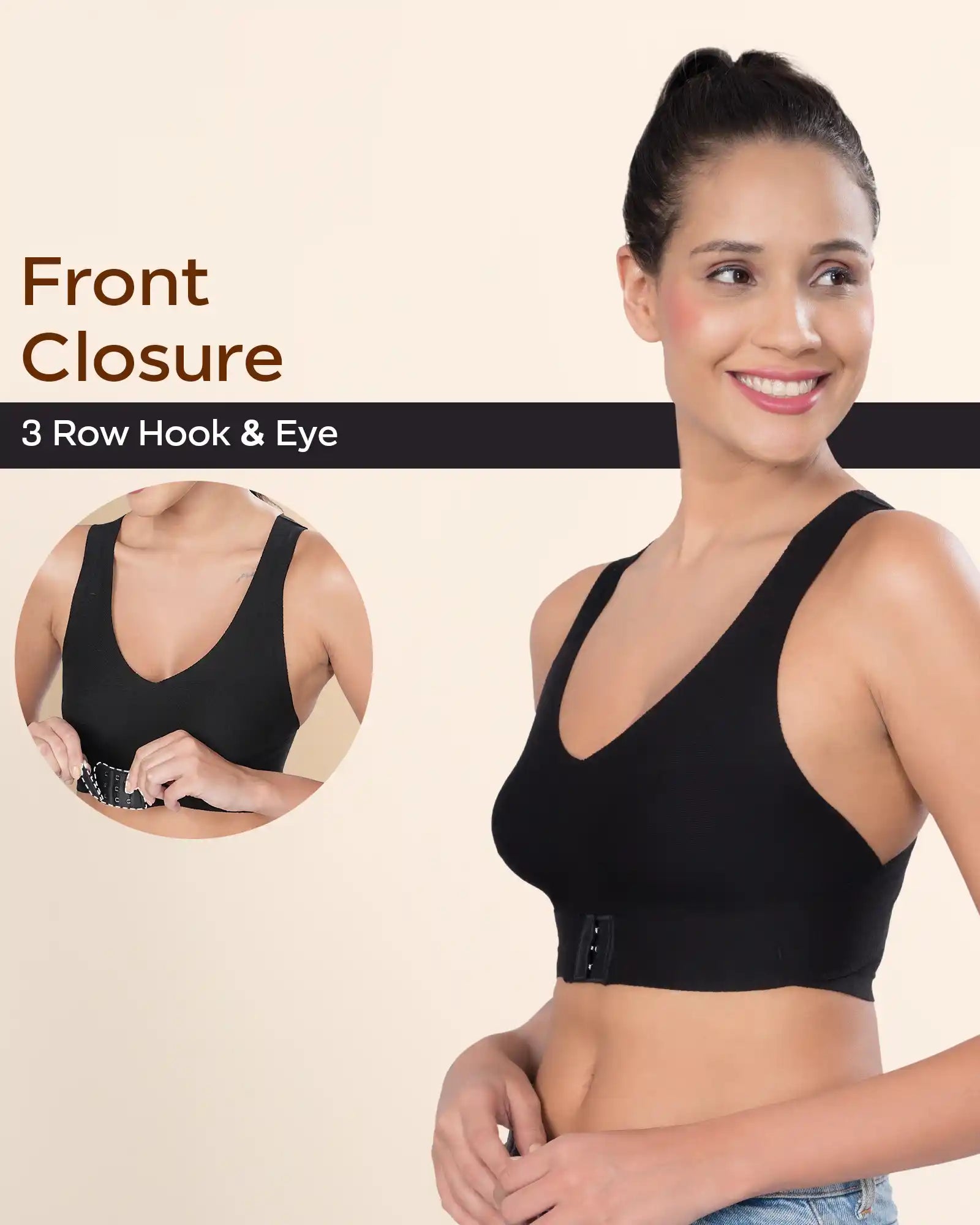 Tweens Invisi-Fit Cotton Seamless Non-Padded Gym Bra - Perfect for Yoga & Low-Impact Workouts