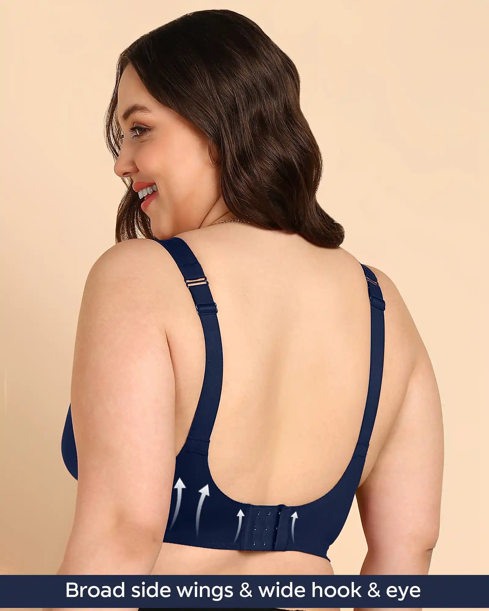 Tweens Invisi-Fit Cotton Fabric Plus-Size Lightly Padded Bra(TW-SB-918)