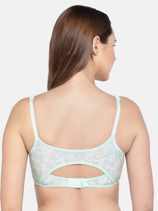 Inner Sense Pack of 3 Blue Printed Non-Wired Non Padded Maternity Bras