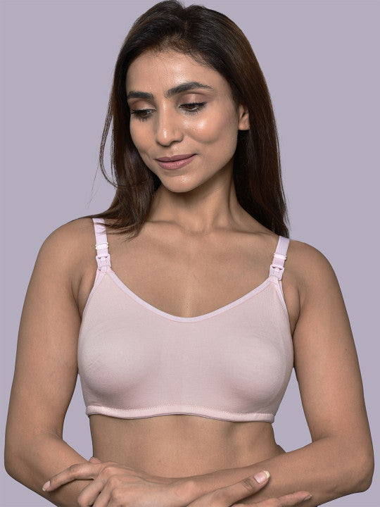 Inner Sense Organic Cotton Antimicrobial Women Feeding Bra ( Pack of 2)