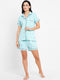Inner Sense Conversational Printed Organic Cotton Night Suit