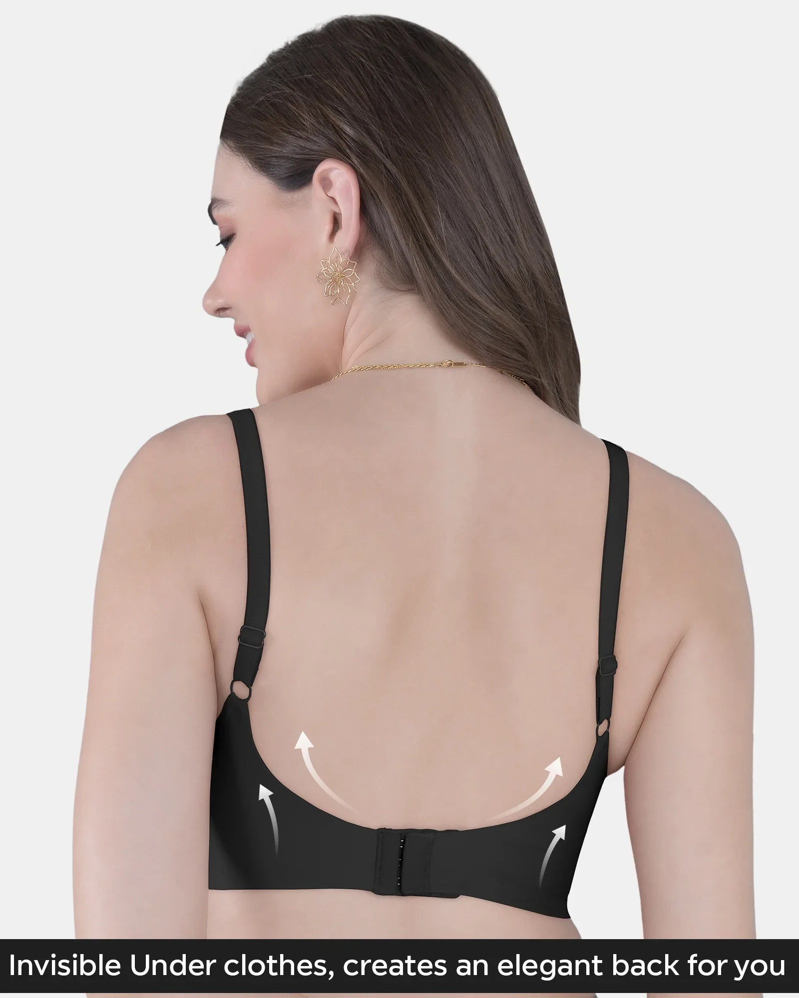 Invisi-Fit :- No Show Seamless Padded Bra (TW-SB-968)