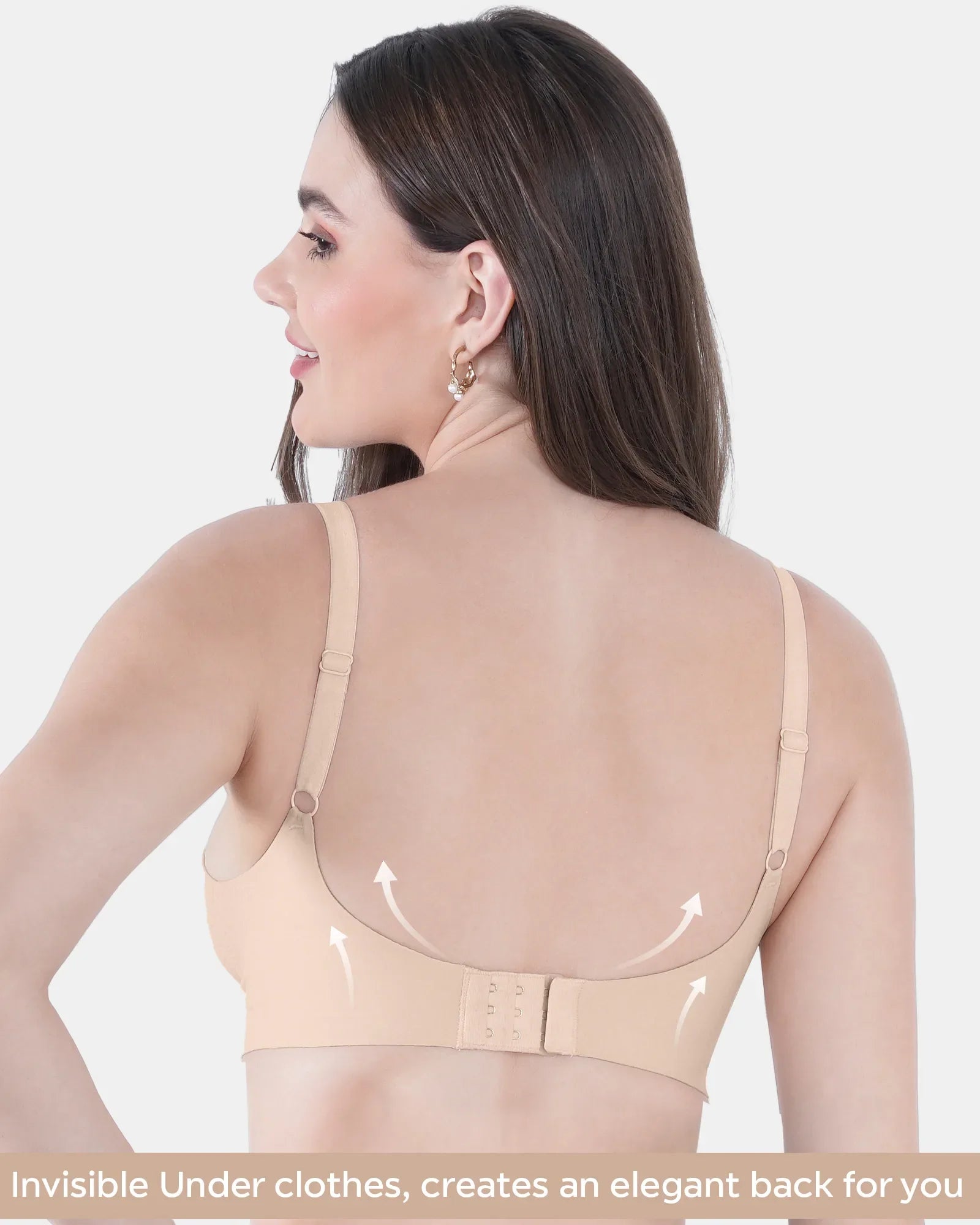 Invisi-Fit :- No Show Seamless Padded Bra (TW-SB-968)