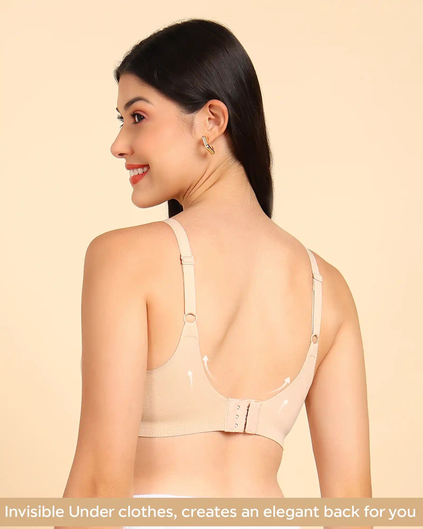 Tweens Non-Padded Cotton Spandex Invisi-Fit Bra (SKIN)