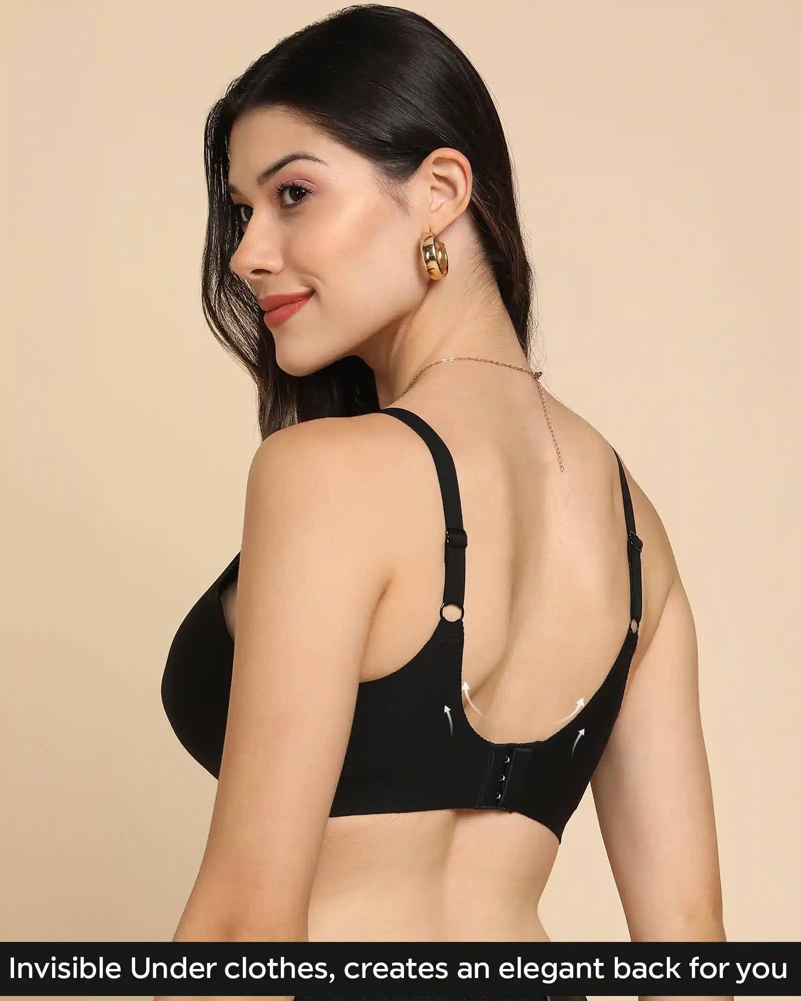 Tweens Invisi-Fit Cotton fabric Lightly Padded Bra (TW-938-1PC)