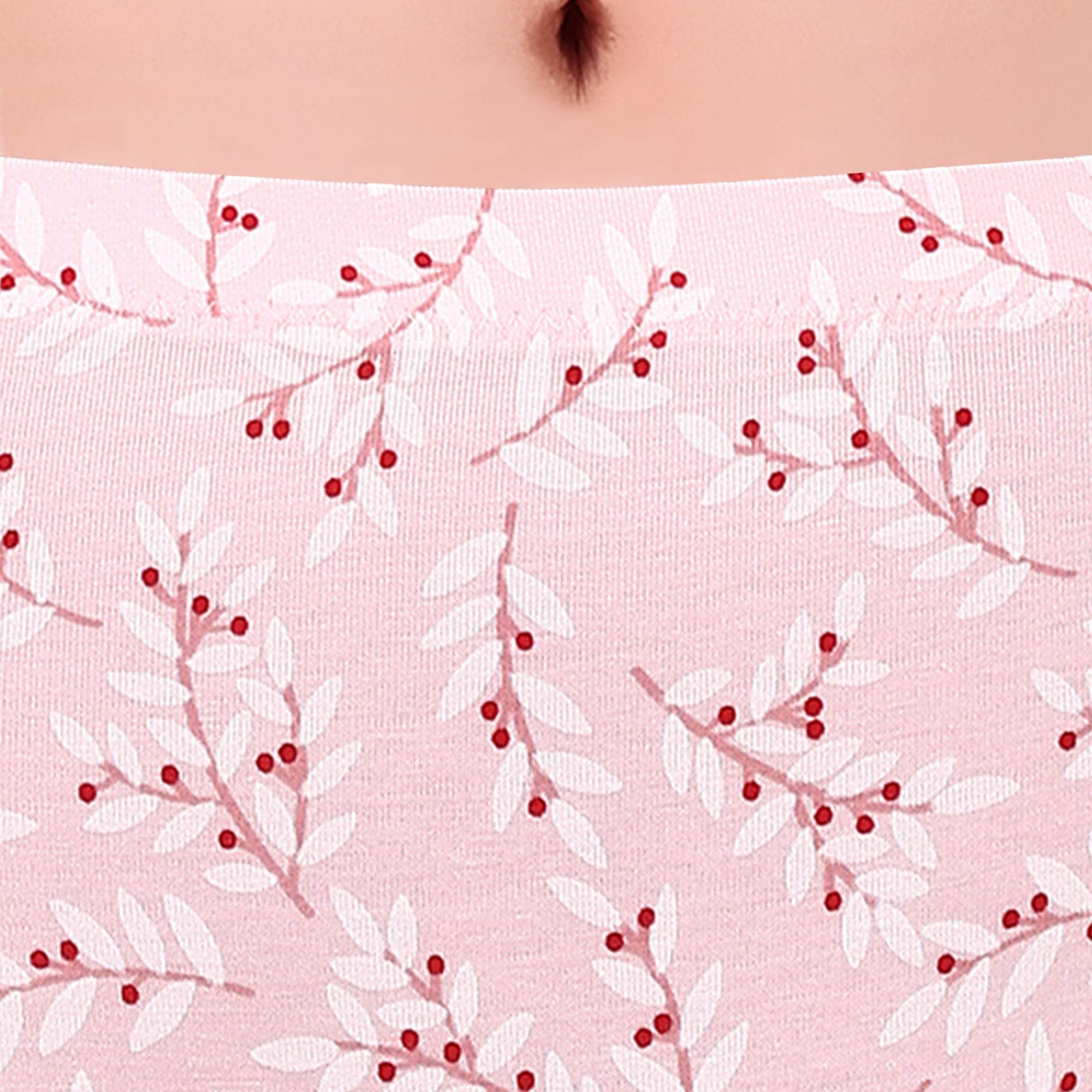 Premium High Rise Full Coverage Printed Stretch Cotton Hipster Panty - Pack of 3 for Ultimate Comfort & Style