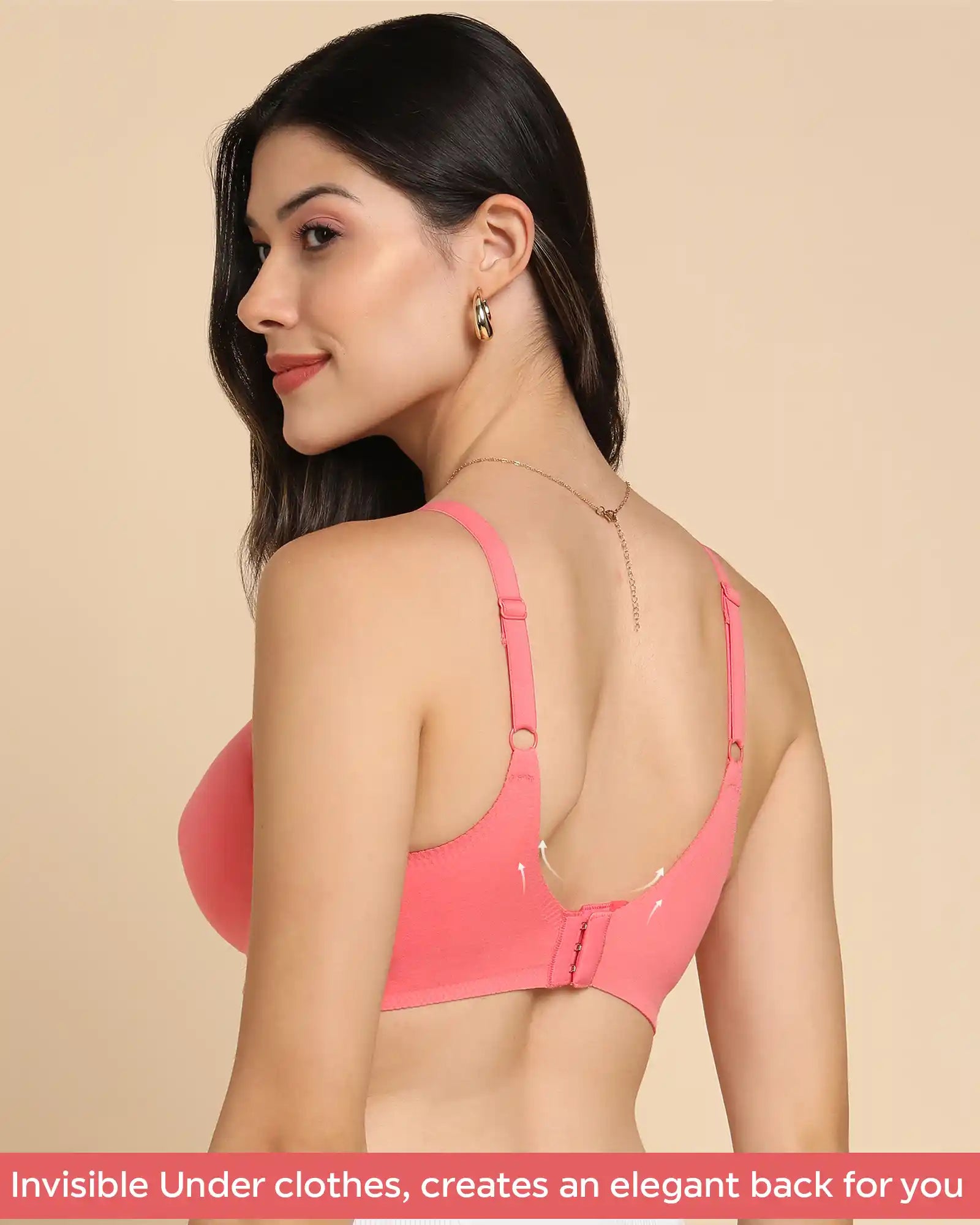 Tweens Invisi-Fit Cotton fabric Lightly Padded Bra (TW-938-1PC)