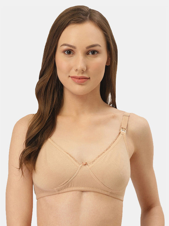 Inner Sense Pack Of 2 Organic Cotton Antimicrobial Nursing & Maternity Bras IMB003A_3D