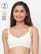 Pack Of 3 White & Grey Solid Non-Wired Non Padded Maternity Bras IMB005F_5F_5D