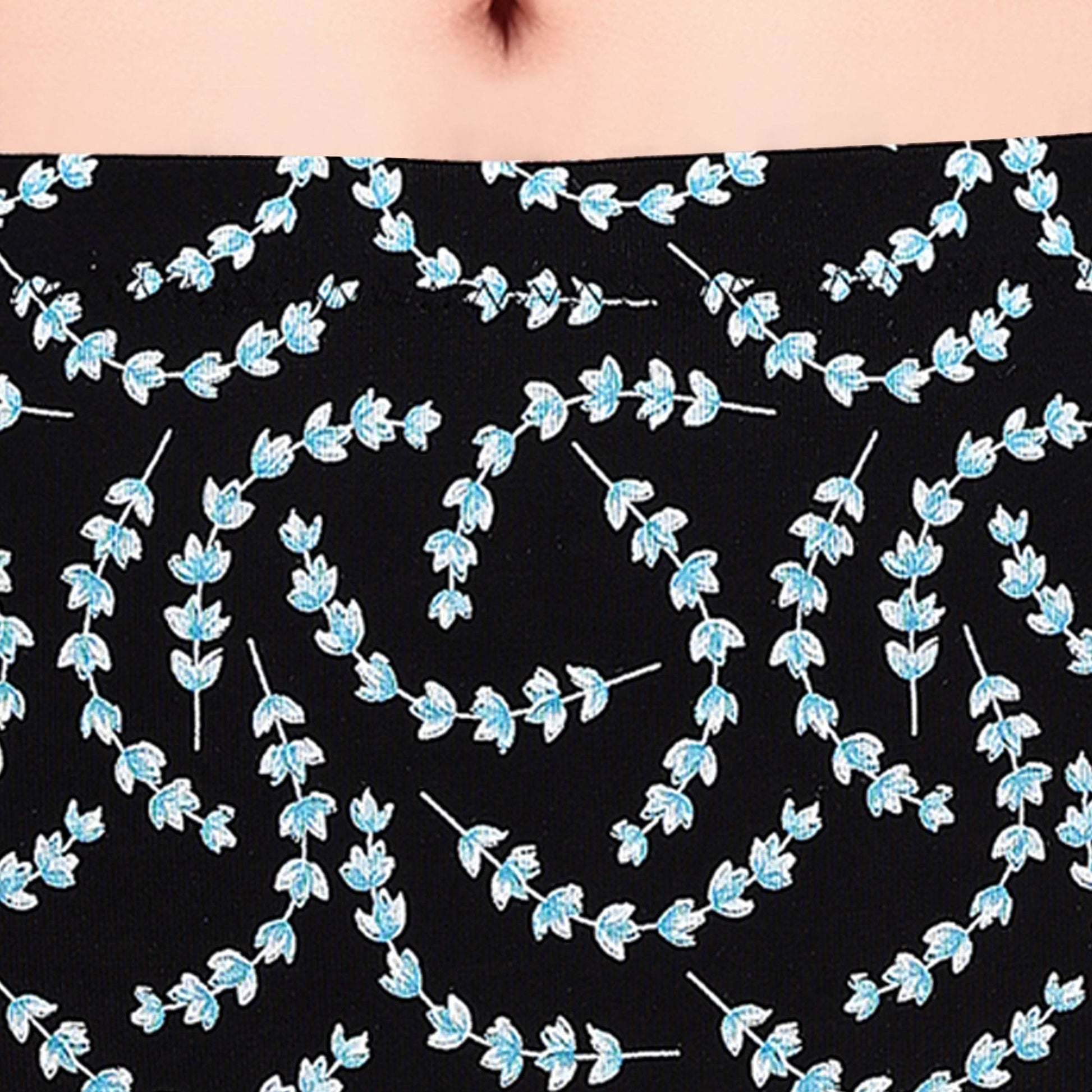 Luxurious High Rise Full Coverage Printed Cotton Spandex Hipster Panty (Pack of 3)