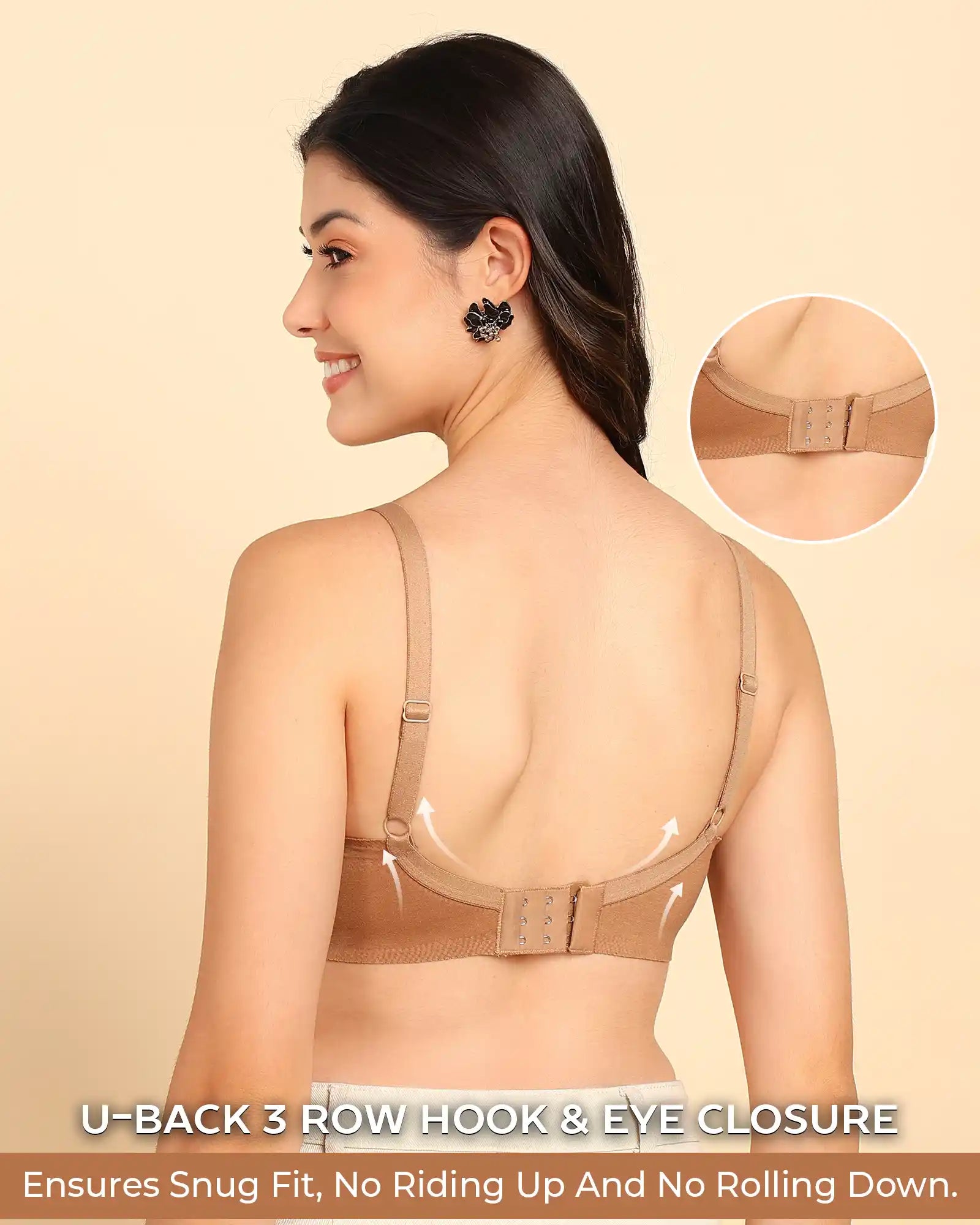 Tweens Invisi-Fit Cotton Bonded Seamless Maximiser Bra (TW-SB-97015)