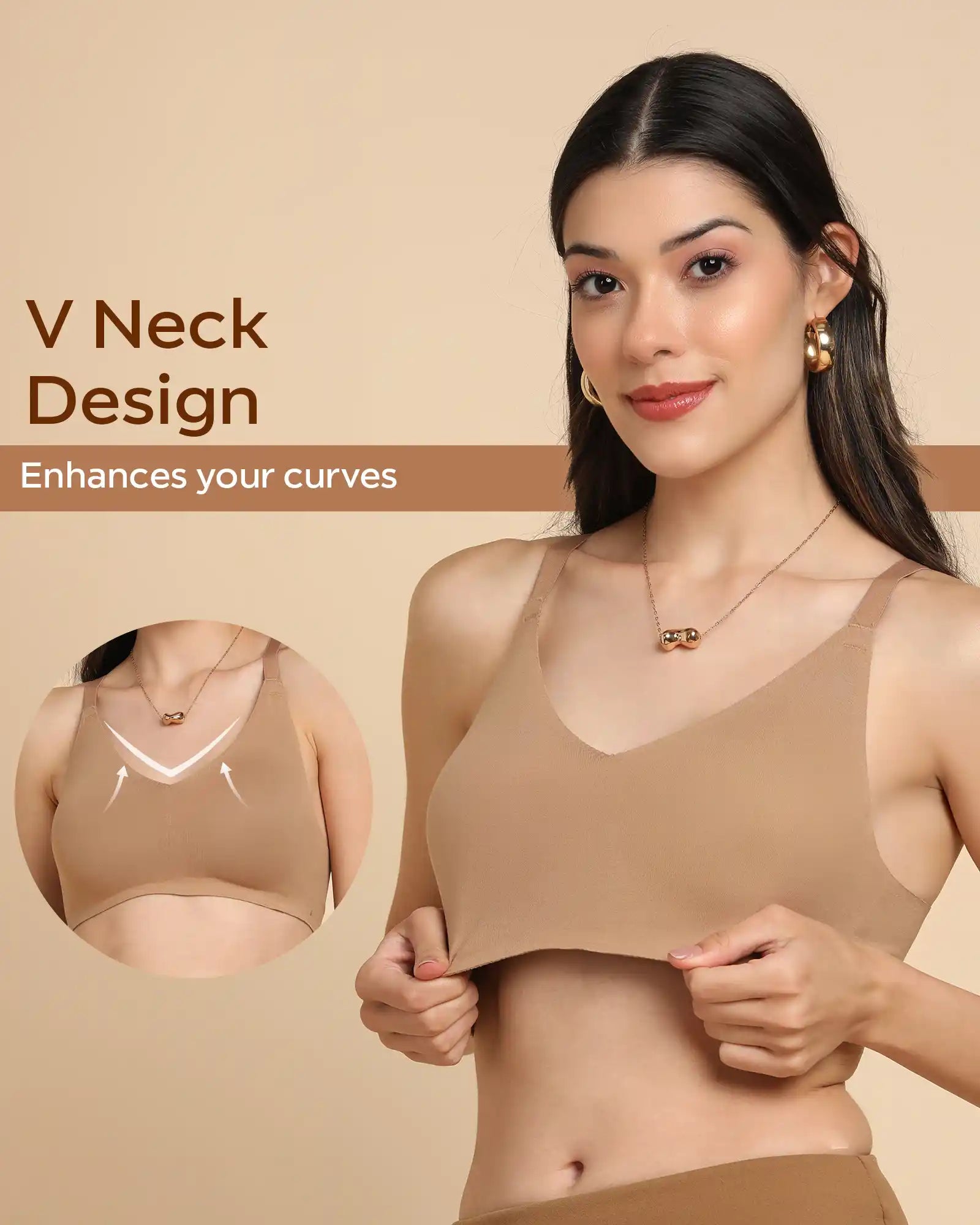 Tweens Invisi-Fit Cotton Fabric Non-Padded Bra (TW-935-1PC)